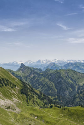 Landschaftsfotografie Naturfotografie Berner Oberland Schweiz Thun Gantrisch Berge Bergpanorama Alpen Naturschutzgebiet Sommer Wandern Wanderwege Stockhorn